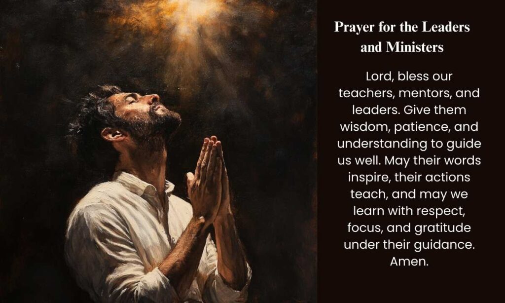 16-prayer-for-the-leaders-and-ministers