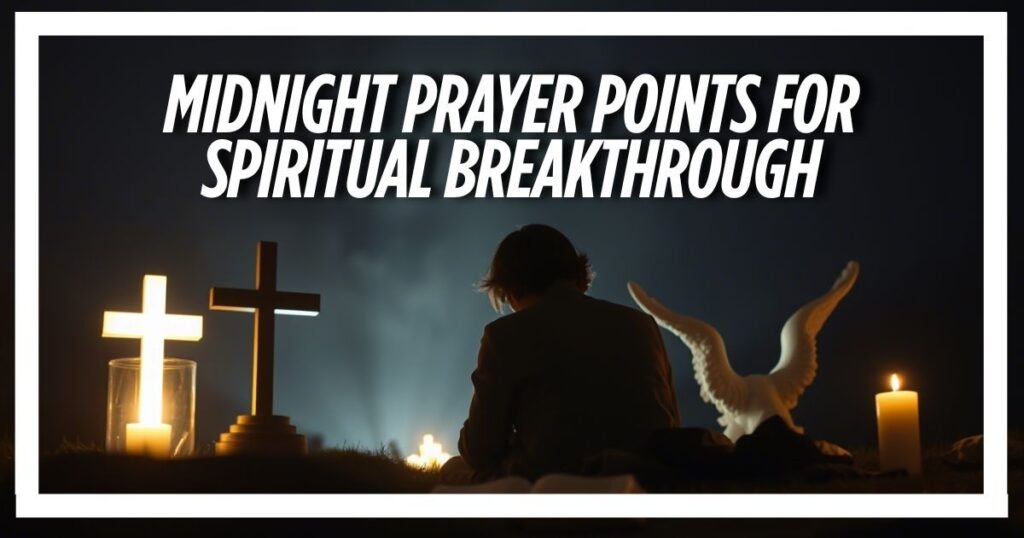 40+ Powerful Midnight Prayer Points