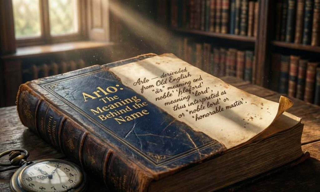 what-does-the-name-arlo-mean