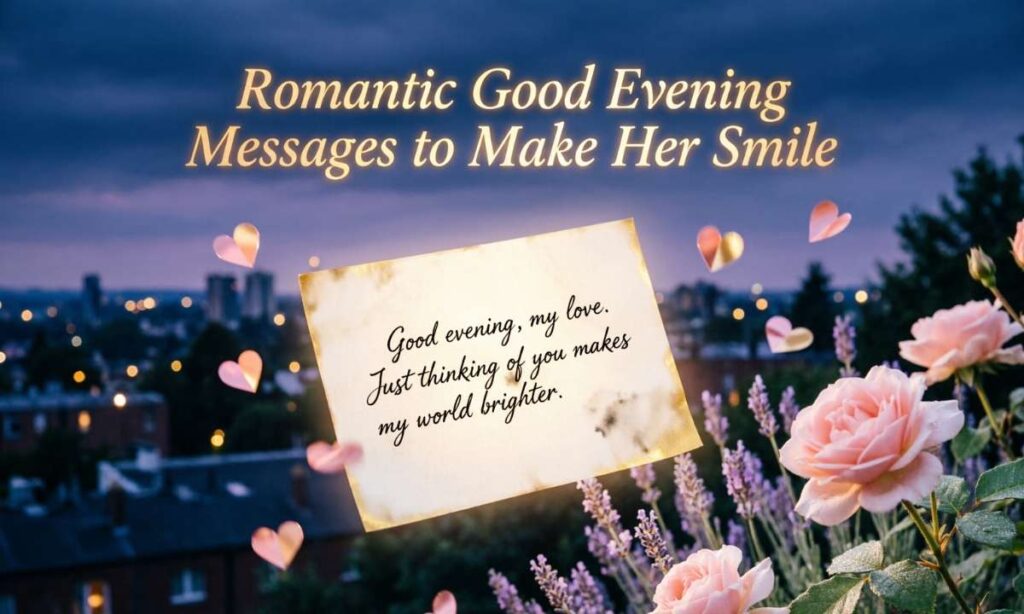 romantic-good-evening-messages-to-make-her-smile